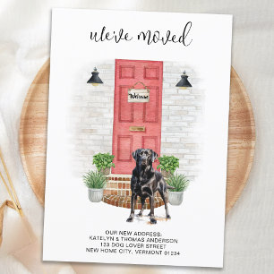 Wir haben den schwarzen Labrador, den roten Hund, Ankündigung