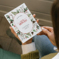 Wir haben den Wald Berry Pinecone bewegt