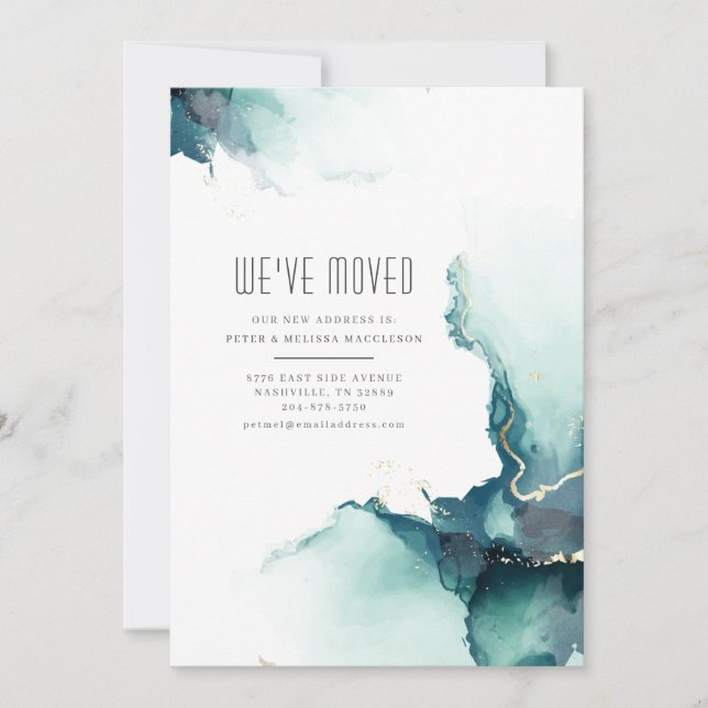 Wir haben die Abstrakte Ankündigung der Moderne we (Vorderseite)