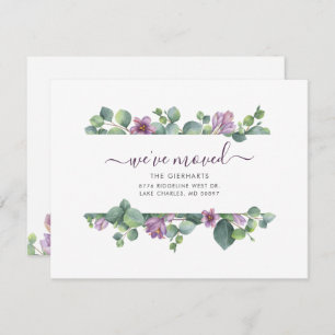 Wir haben die Adresse Eukalyptus Greenery Moving v