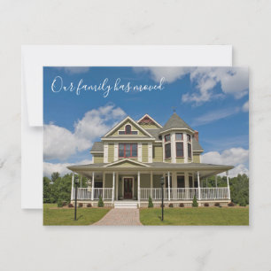 Wir haben die Änderung der Adresse für benutzerdef Ankündigung