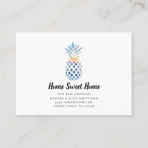 Wir haben die Ankündigung "Adresswechsel" verschob