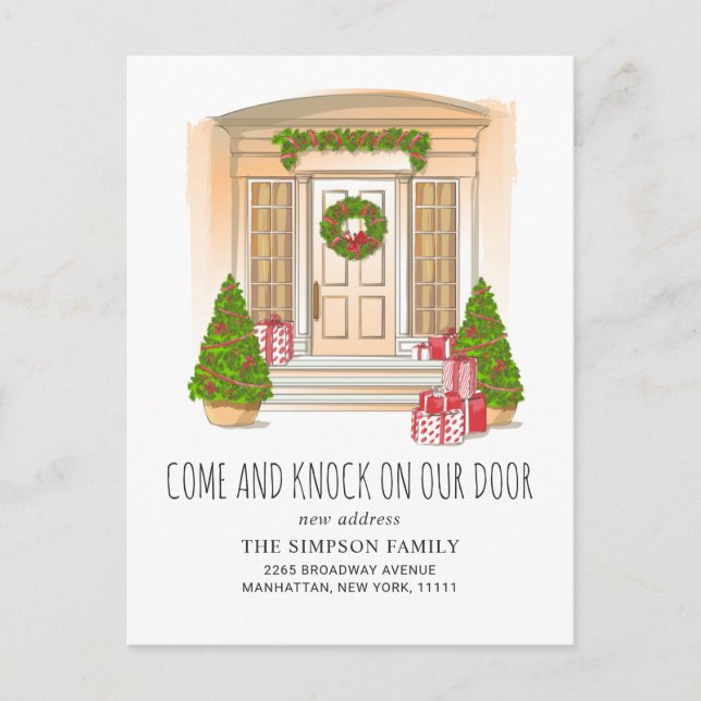 Wir haben die Ankündigung "Bewegung" verschoben Postkarte (Vorderseite)