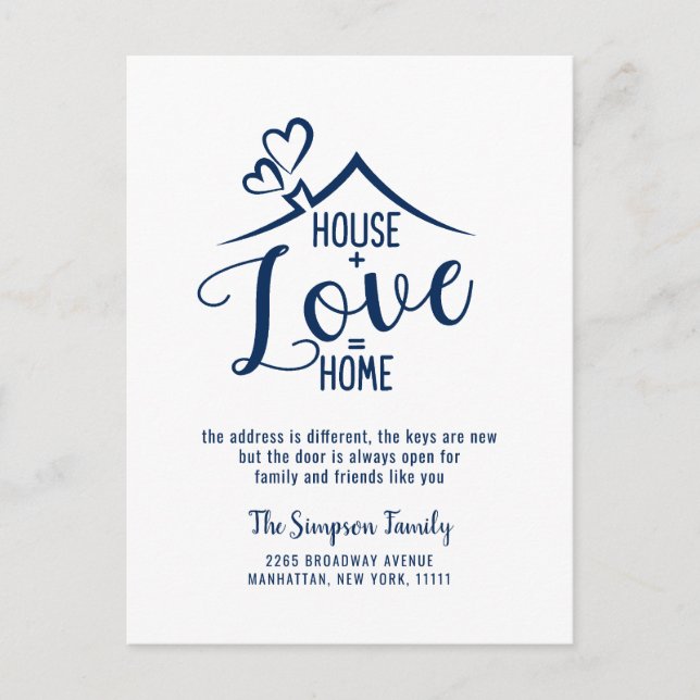 Wir haben die Ankündigung "Bewegung" verschoben Postkarte (Vorderseite)