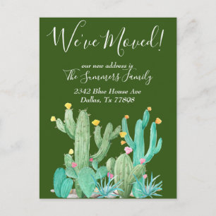 Wir haben die Ankündigung Kaktus Wüste Kakteen ver Postkarte