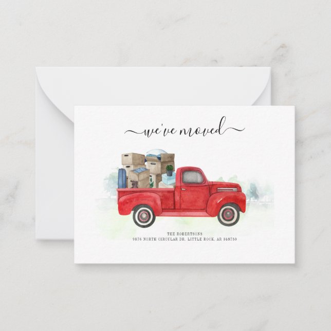 Wir haben die Ankündigung moderner Schrift-Neugest (Vorderseite)