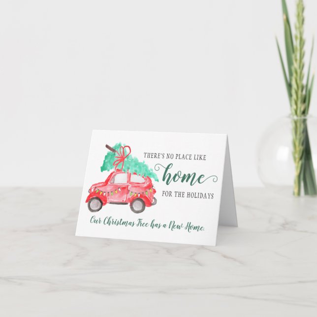 Wir haben die Ankündigung über den Umzug von neuen (Vorderseite)