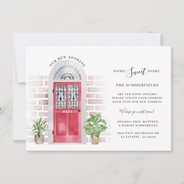 Wir haben die Ankündigung über die Wasserfarbenbew (Vorderseite)