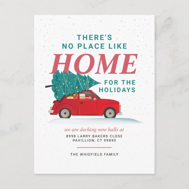 Wir haben die Ankündigung über Weihnachtsfeiertage (Vorderseite)