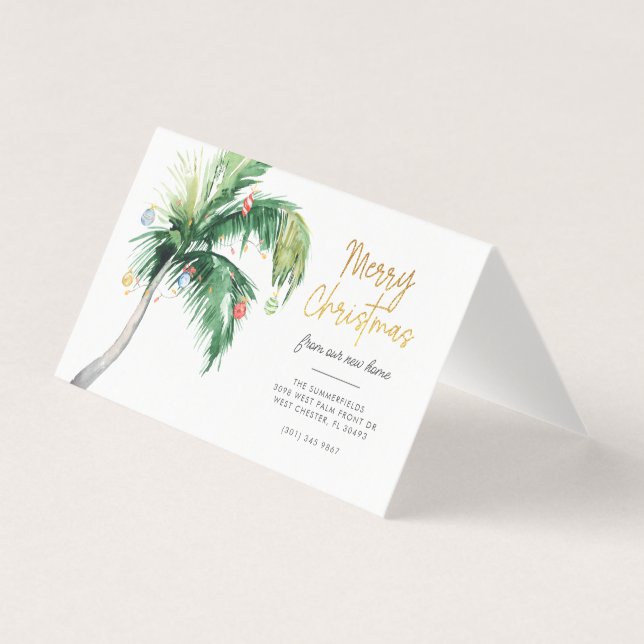 Wir haben die Ankündigung über Weihnachtsfeiertage (Vorderseite)