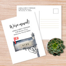 Wir haben die Ankündigung "Umzug der Mailbox"