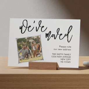 Wir haben die Ankündigung von Foto verschoben Post