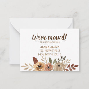 Wir haben die Ankündigungskarte Wasserfarbenflora  Mitteilungskarte