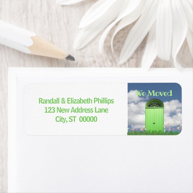 Wir haben die Blume der Ankündigung durch grüne Do (Insitu)