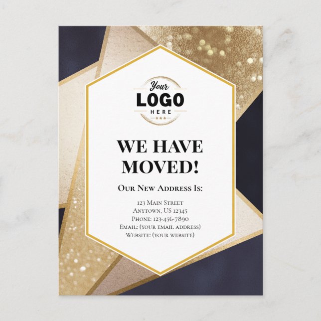 Wir haben die Geometrie der Geschäftsbereiche vers Postkarte (Vorderseite)