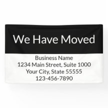 Wir haben die Geschäftsankündigung schwarz & weiß