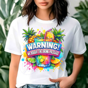 Wir haben die Getränkeverpackung Cruise gekauft T-Shirt