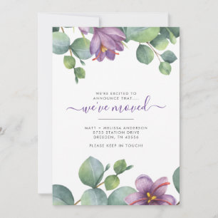 Wir haben die Grüne Eukalyptus Floral Moving beweg Ankündigung