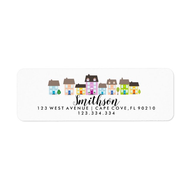 Wir haben die Häuser für die Rücksendeadresse umge (Vorne)