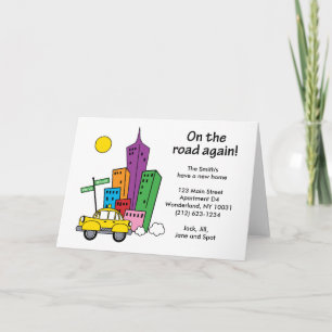 Wir haben die horizontale Stadtbild-Karte - bewegt Ankündigung