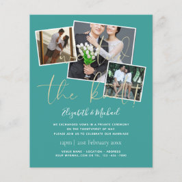 Wir haben die KNOT-Hochzeitsankündigung einberufen