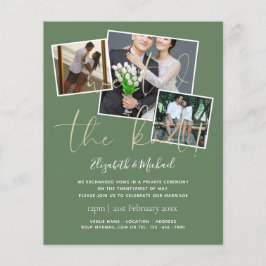 Wir haben die KNOT-Hochzeitsankündigung einberufen