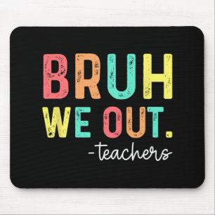 Wir haben die Lehrer glücklich am letzten Tag des Mousepad