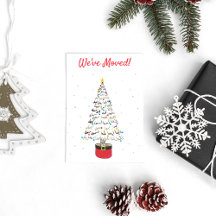 Wir haben die moderne Weihnachtsbaum-Wasserfarbe v