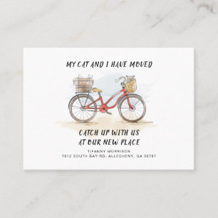 Wir haben die neue Ankündigung zur Adressverschieb