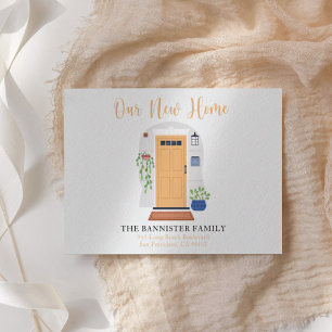 Wir haben die neue Ankündigungskarte für die Adres Dankeskarte