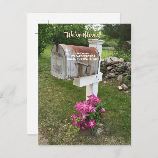 Wir haben die neue Postkarte für die Adresse versc (Vorne/Hinten)