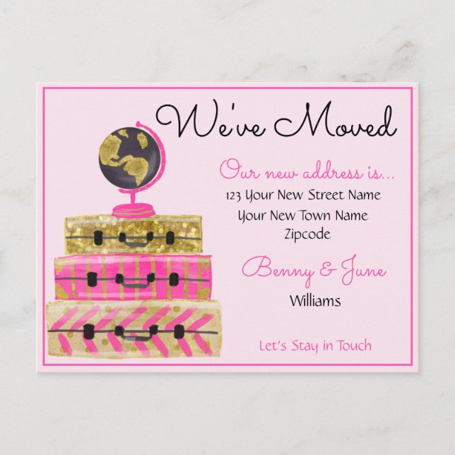 Wir haben die Postkarte verschoben (Vorderseite)