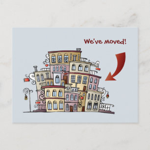 Wir haben die Postkarte verschoben