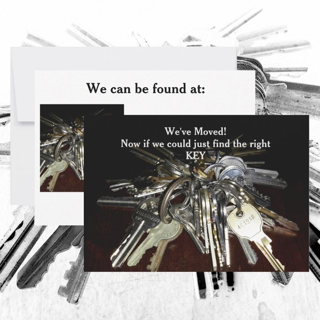 Wir haben die Tasten mit einer humorvollen Flachka Dankeskarte (Von Creator hochgeladen)