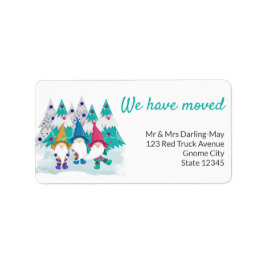 Wir haben die Weihnachtsbaumen-Rücksendeadresse ve Adressaufkleber