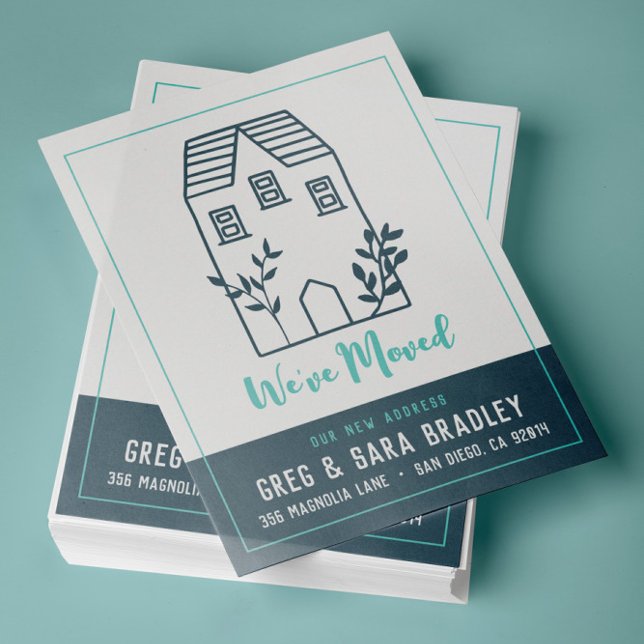 Wir haben Doodle House neue Adresskarte übertragen Karte (Von Creator hochgeladen)