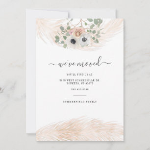 Wir haben Drehbuch Pampas Grass Botanische Bewegun Ankündigung