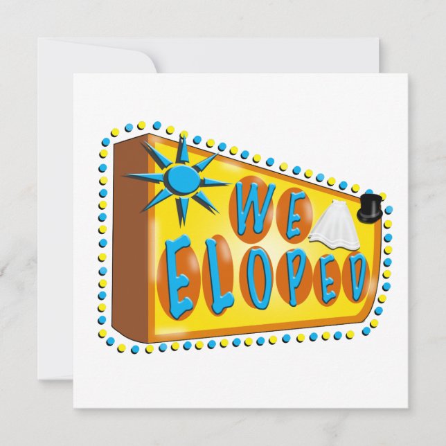 Wir haben ein Zeichen Ankündigung (Vorderseite)