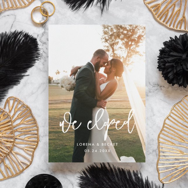 Wir haben ein zeitgenössisches Foto für Hochzeiten Ankündigung (Von Creator hochgeladen)