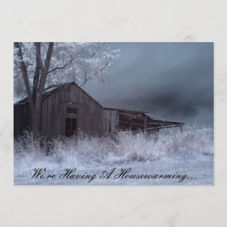 Wir haben eine Hauswärmung... Einladung