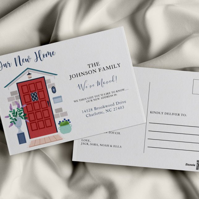 Wir haben eine neue Ankündigung zur Adressenversch Postkarte (Von Creator hochgeladen)