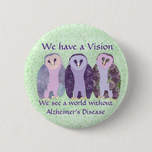 Wir haben eine Vision Button (Vorderseite)