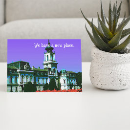 "Wir haben einen neuen Ort"-Meldebogen Einladung