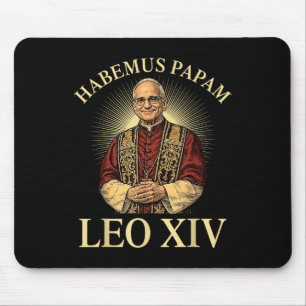 Wir haben einen Papst_Habemus Papam 2025 Vatikan L Mousepad
