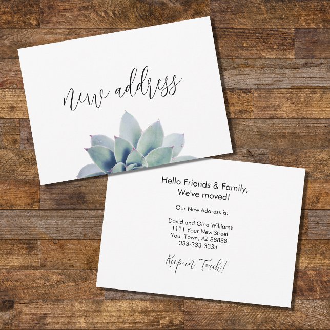 Wir haben einfache neue Zuhause-Elegant botanisch Ankündigung (Von Creator hochgeladen)