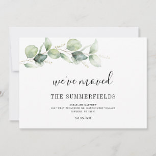 Wir haben Eukalyptus-Adressenänderung verschoben Ankündigung