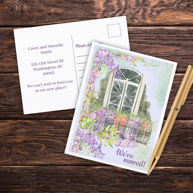 Wir haben Fensterbalken verschoben Postkarte (Von Creator hochgeladen)