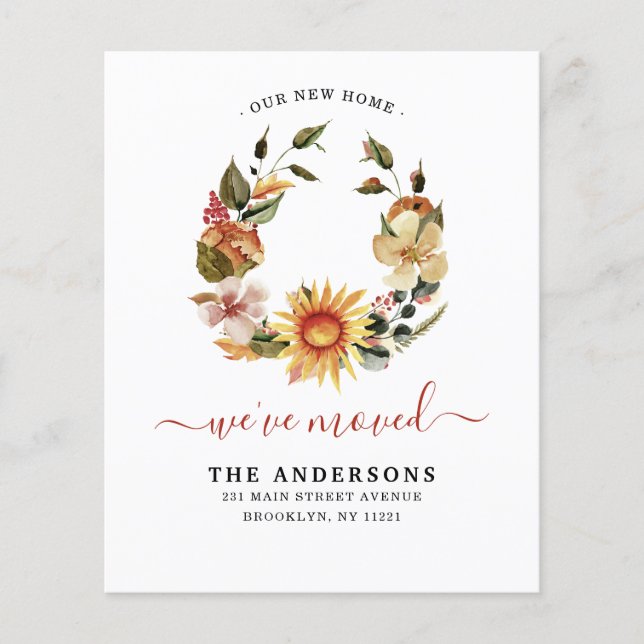 Wir haben Herbstfallankündigung verschoben (Vorderseite)