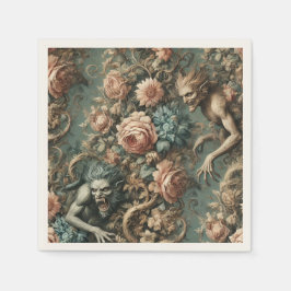 Wir haben heute Abend geschlagen - gotisch Viktori Serviette