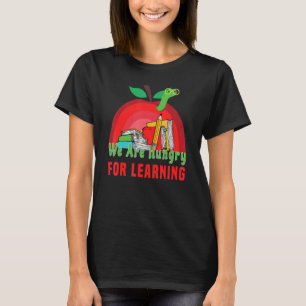 Wir haben Hunger, Regenbogen zurück zur Schule zu T-Shirt